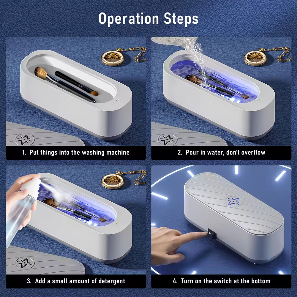 Cushy Mart™ Ultrasonic Cleaner